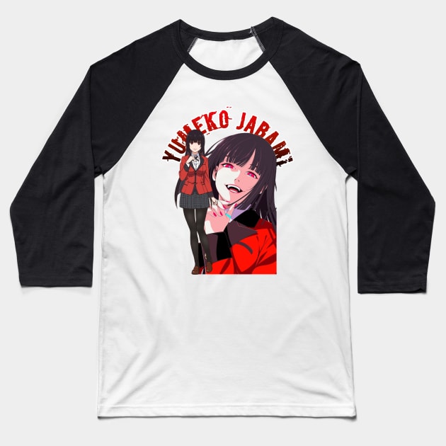 Yumeko Jabami Baseball T-Shirt by Vadila arts